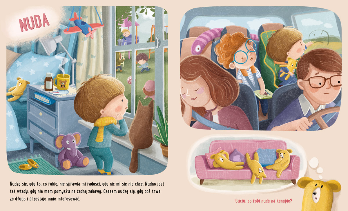 Feluś i Gucio poznają emocje, Katarzyna Kozłowska