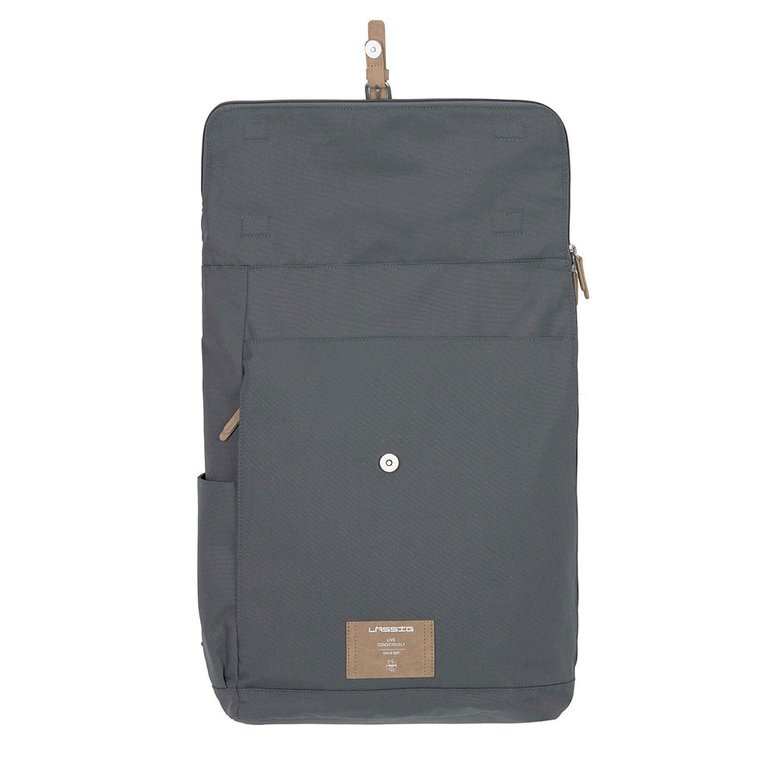 Lassig, Green Label Plecak dla mam z akcesoriami Rolltop Backpack Anthracite Lassig, Green Label Plecak dla mam z akcesoriami Rolltop Backpack Anthracite