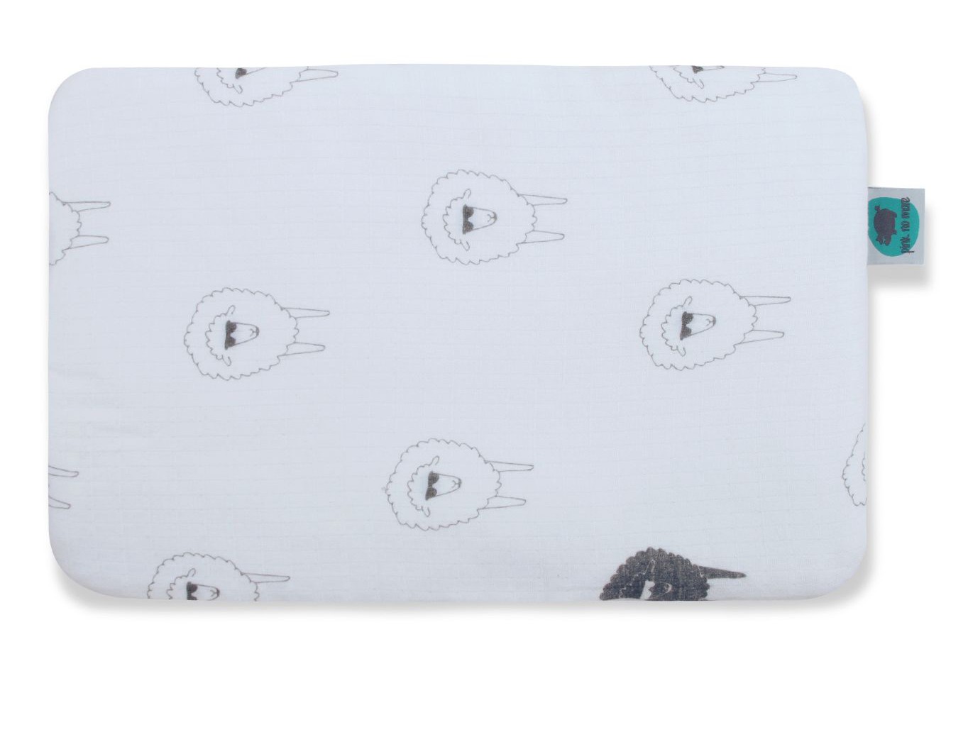 Poduszka muślinowo-bambusowa w owce