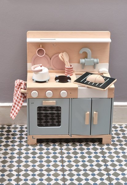 Tender Leaf Toys, Drewniana kuchnia, Mini Chef Tender Leaf Toys, Drewniana kuchnia, Mini Chef