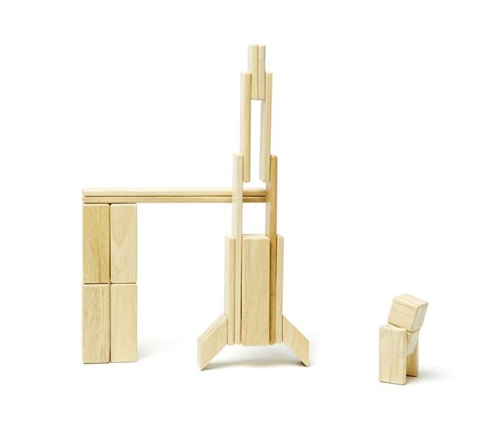 Tegu, Drewniane klocki magnetyczne CLASSICS zestaw 24szt Natural Tegu, Drewniane klocki magnetyczne CLASSICS zestaw 24szt Natural