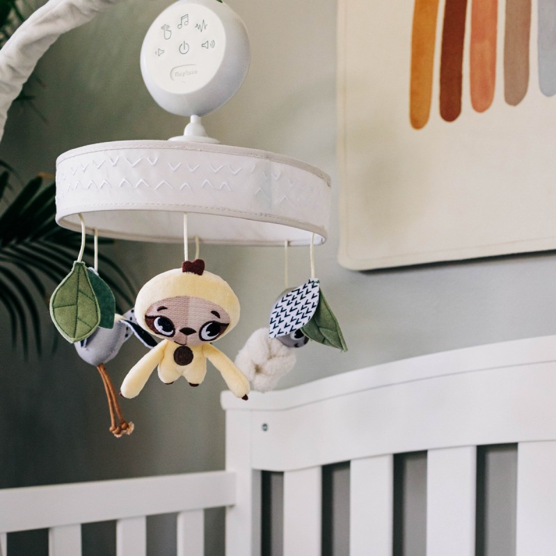 Tiny Love, Karuzela do łóżeczka z dźwiękami i szumem - Boho Chic