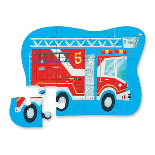 Crocodile Creek, Puzzle 12 elementów, Straż pożarna