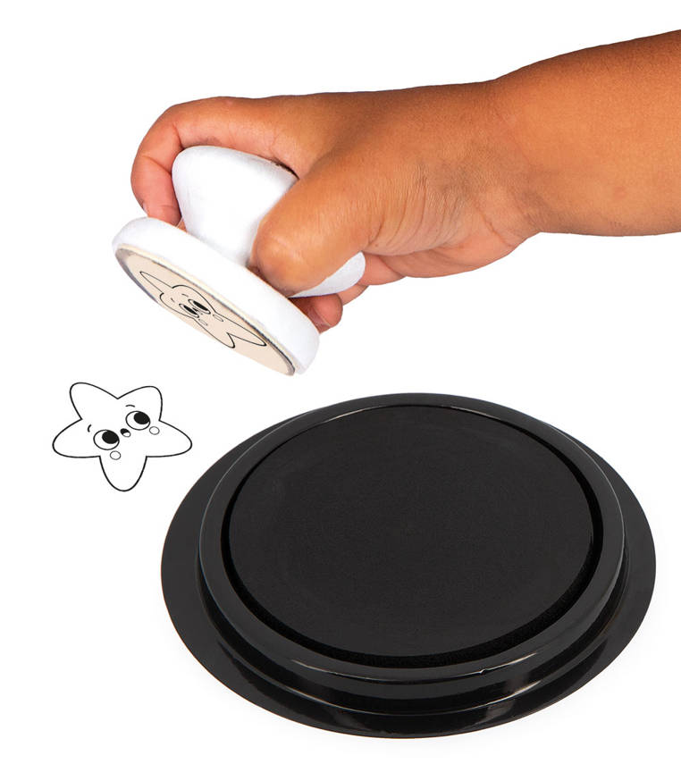 Janod, Zestaw kreatywny Stempelki Słodkie sny 18 m+ Kolekcja 2022