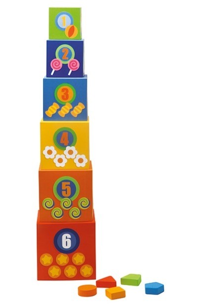 Sevi, Kolorowe pudełka Sorter dla dzieci Cyrk Sevi, Kolorowe pudełka Sorter dla dzieci Cyrk