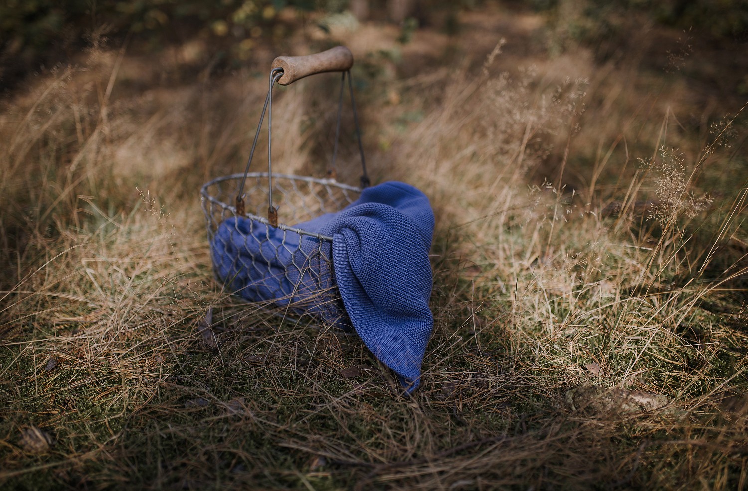 My Memi, Bambusowy kocyk 80x100 denim