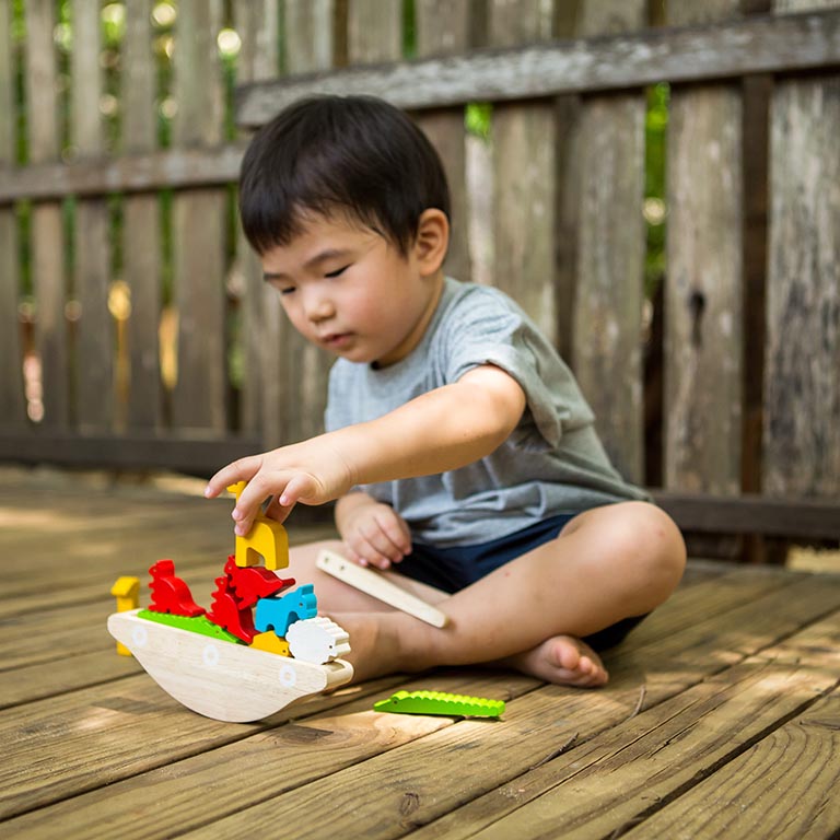 Balansująca łódka, Plan Toys