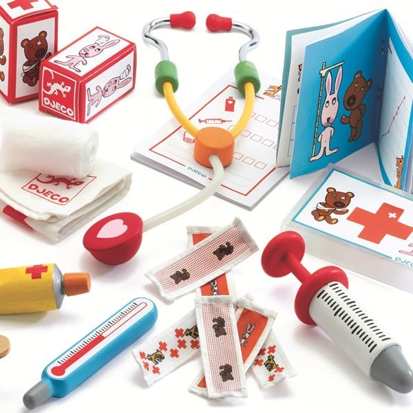 Djeco, zestaw małego weterynarza