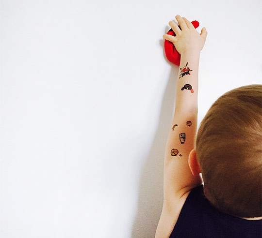 Lullalove,Tatuaż zmywalny