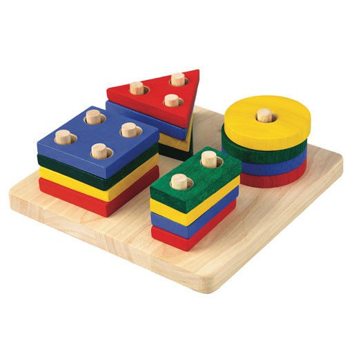 Plan Toys, Plansza z figurami geometrycznymi Plan Toys, Plansza z figurami geometrycznymi