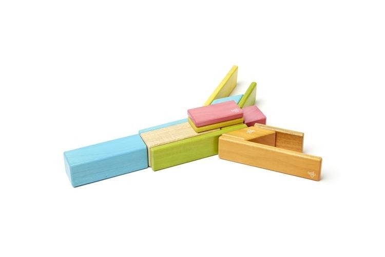 Tegu, Drewniane klocki magnetyczne CLASSICS zestaw 14szt Tints Tegu, Drewniane klocki magnetyczne CLASSICS zestaw 14szt Tints
