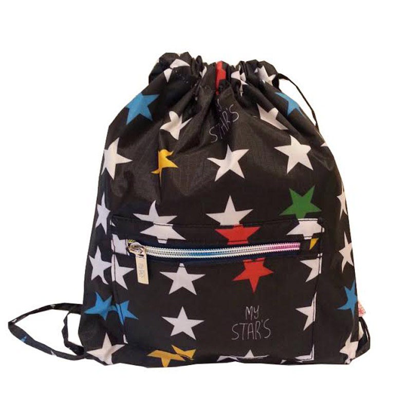 My Bag's, Plecak worek XS My Star's black