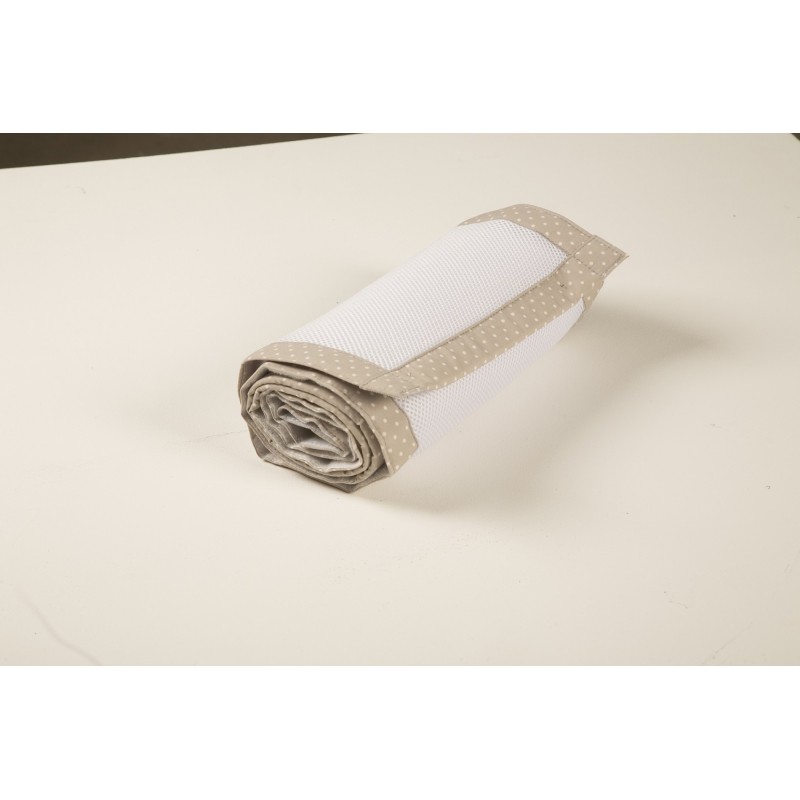 Koo-di, Oddychający ochraniacz do łóżeczka Pur Air PurFlo - Soft Truffle Koo-di, Oddychający ochraniacz do łóżeczka Pur Air PurFlo - Soft Truffle
