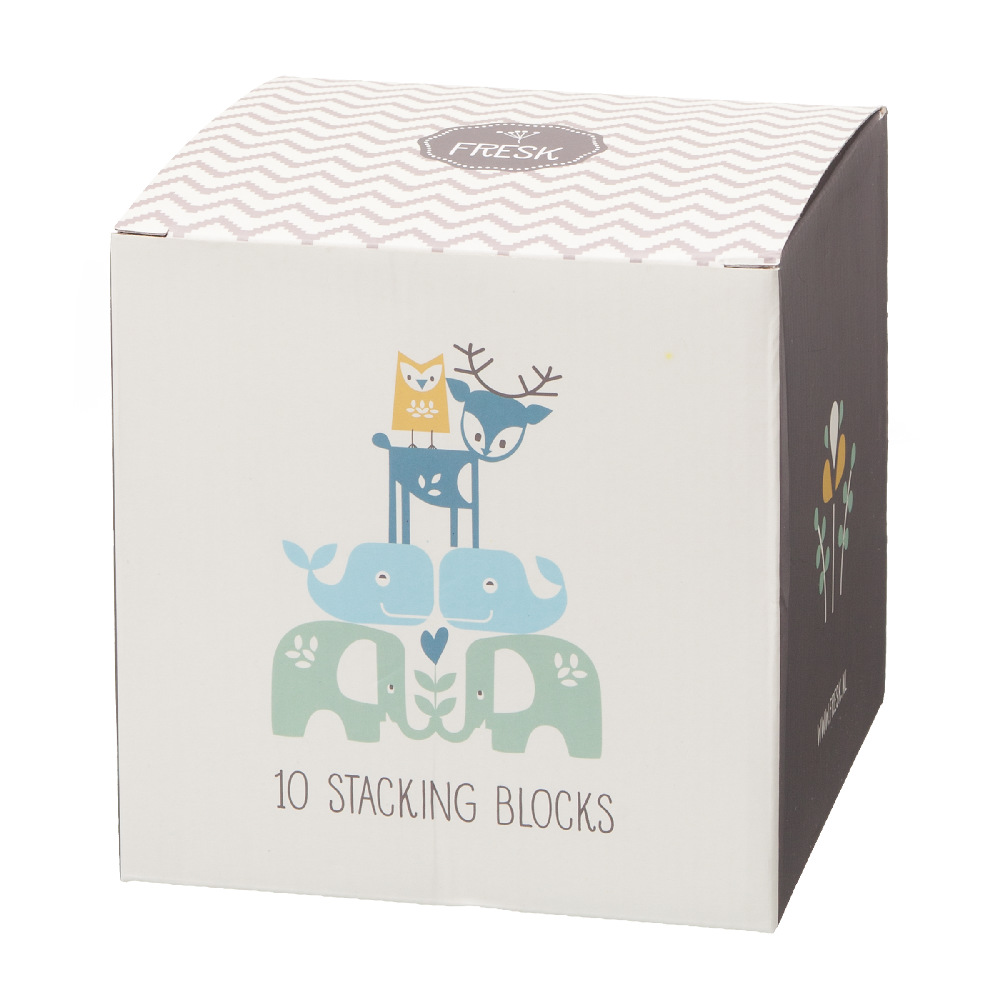 Fresk, Klocki Alfabet i Cyfry Boy