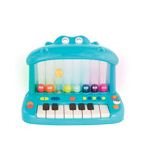 Btoys, Keyboard - Hipopotam - ze skaczącymi ptaszkami - muzyka i światło