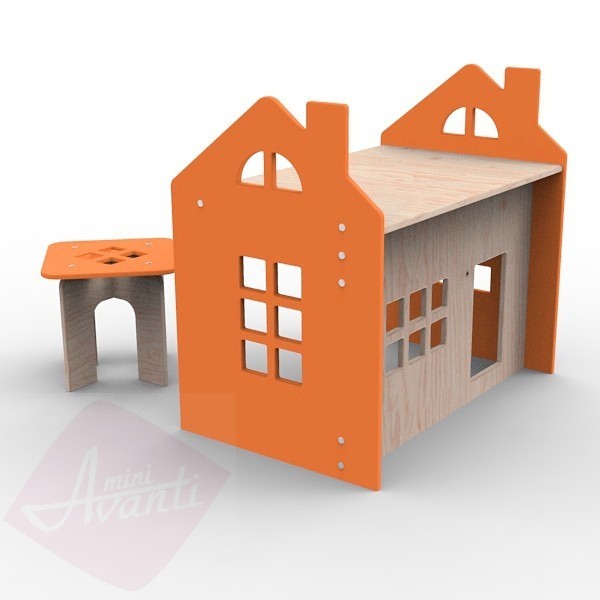 Kajtek - biurko dla dziecka z taboretem