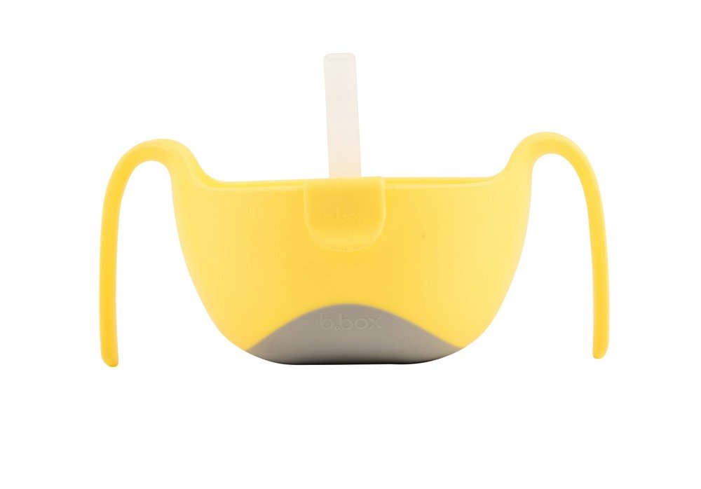 B.Box, Miseczka ze słomką, Lemon Sherbet B.Box, Miseczka ze słomką, Lemon Sherbet