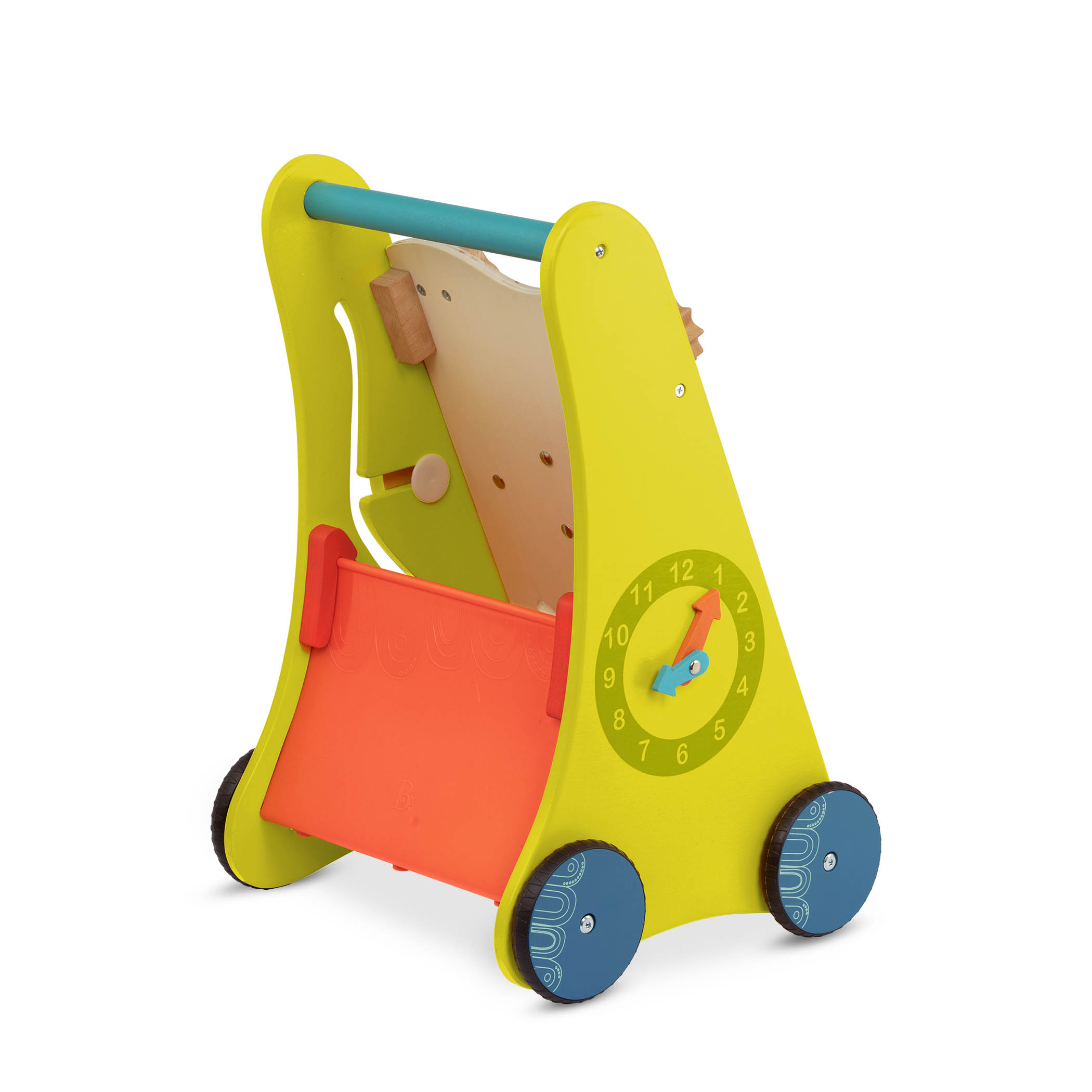 Btoys, Walk ‘n’ Learn – drewniany chodzik-pchacz edukacyjny Btoys, Walk ‘n’ Learn – drewniany chodzik-pchacz edukacyjny