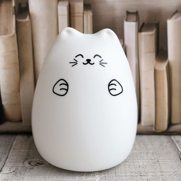 Rabbit&Friends, Animal Lamp kotek szczęśliwy Rabbit&Friends, Animal Lamp kotek szczęśliwy