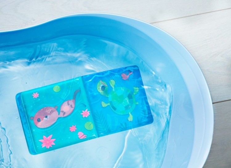 Lilliputiens, Lisica Alice Splash - Magiczna książeczka do kąpieli