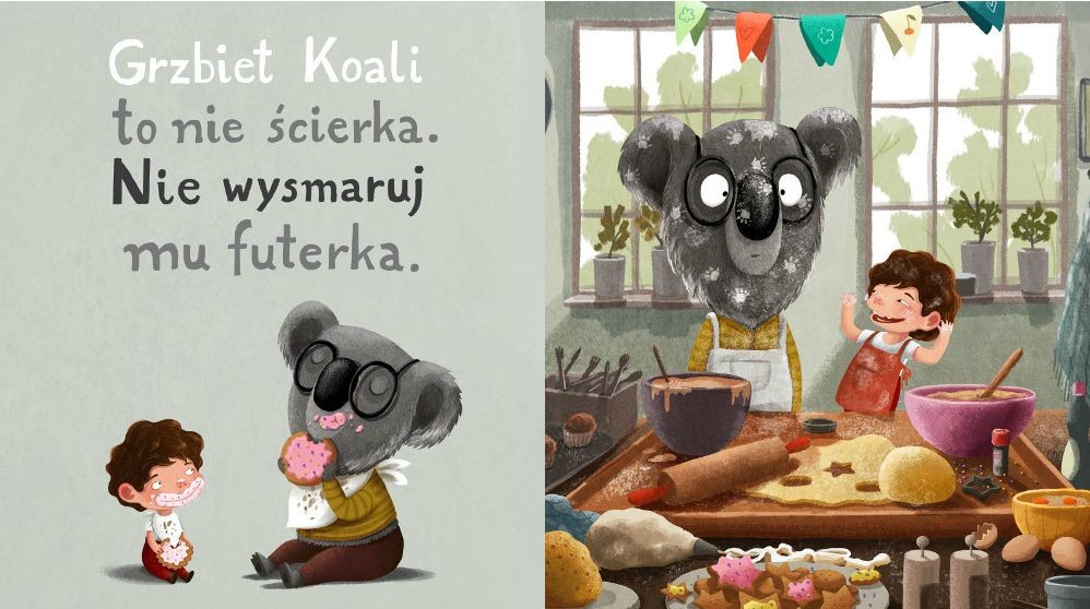Bajka, "Koala nie pozwala!" Rafał Witek