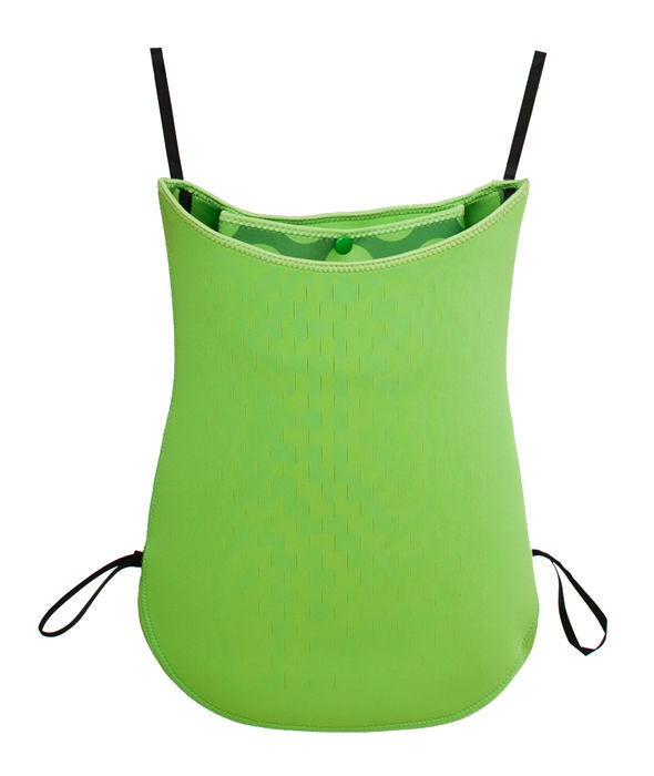 Torba na wózek z neoprenu (zielona w kropki)