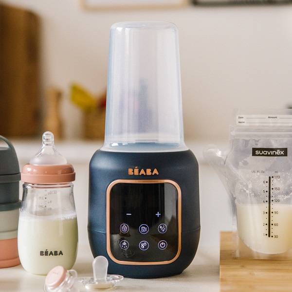 Beaba, Wielofunkcyjny podgrzewacz i sterylizator parowy do butelek i słoiczków 5w1 Multi Milk Night blue Beaba, Wielofunkcyjny podgrzewacz i sterylizator parowy do butelek i słoiczków 5w1 Multi Milk Night blue