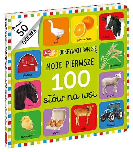 Moje pierwsze 100 słów na wsi z okienkami