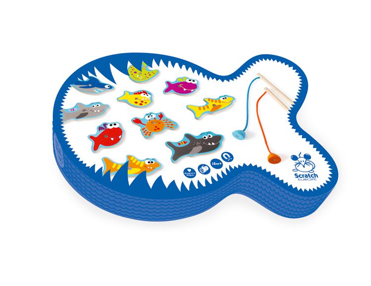 Gra 'Łowimy rybki' (ciemny niebieski)