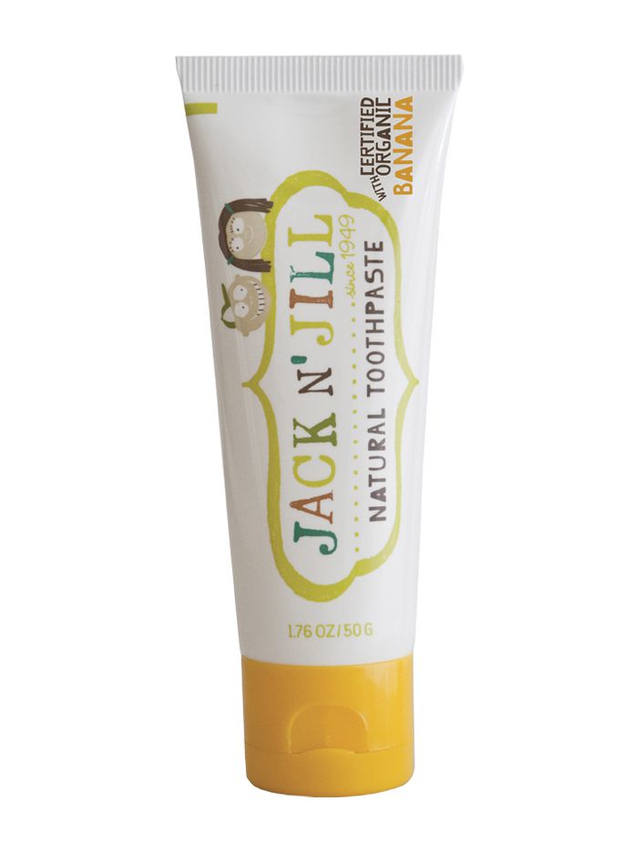 Naturalna Pasta do zębów, organiczny banan i Xylitol, 50g, Jack N'Jill Naturalna Pasta do zębów, organiczny banan i Xylitol, 50g, Jack N'Jill