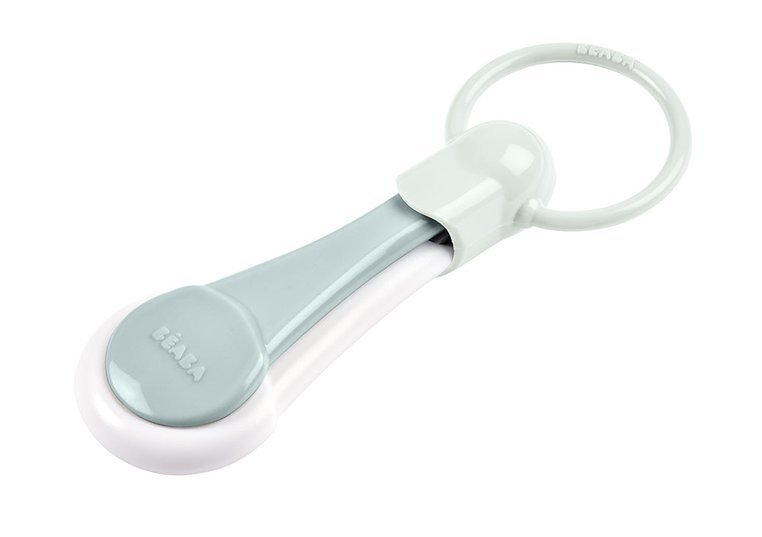 Beaba, Cążki do paznokci w etui Green Blue