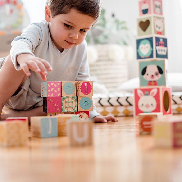 Janod, Piramida wieża drewniana Baby Forest Janod, Piramida wieża drewniana Baby Forest