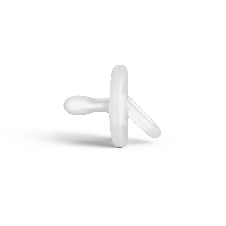 Suavinex, Smoczek 100% silikonowy fizjologiczny SX PRO 6-18M - transparentny Suavinex, Smoczek 100% silikonowy fizjologiczny SX PRO 6-18M - transparentny