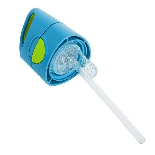 B.Box, Butelka tritanowa ze słomką 450 ml Ocean Breeze B.Box, Butelka tritanowa ze słomką 450 ml Ocean Breeze