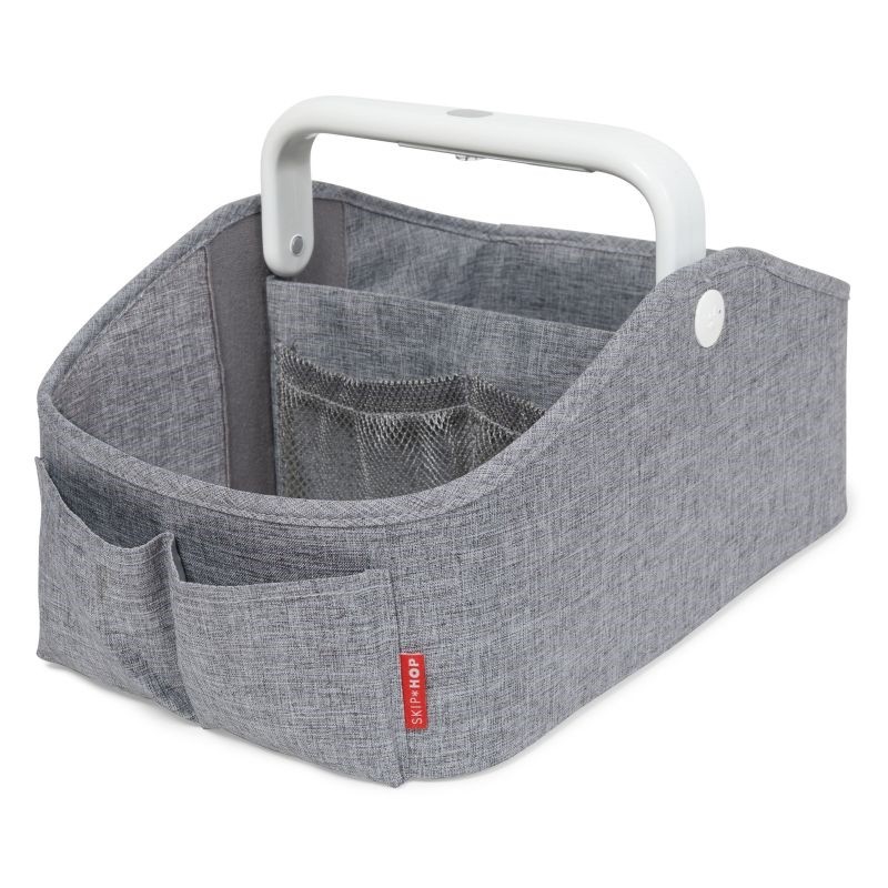 Skip Hop, Organizer na pieluszki z lampką Heather Grey Skip Hop, Organizer na pieluszki z lampką Heather Grey