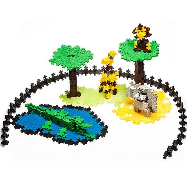 Plus-Plus, Mini Basic - 4000 Sztuk (Plus 12 Sztuk Płytek Konstrukcyjnych) - Edukacja