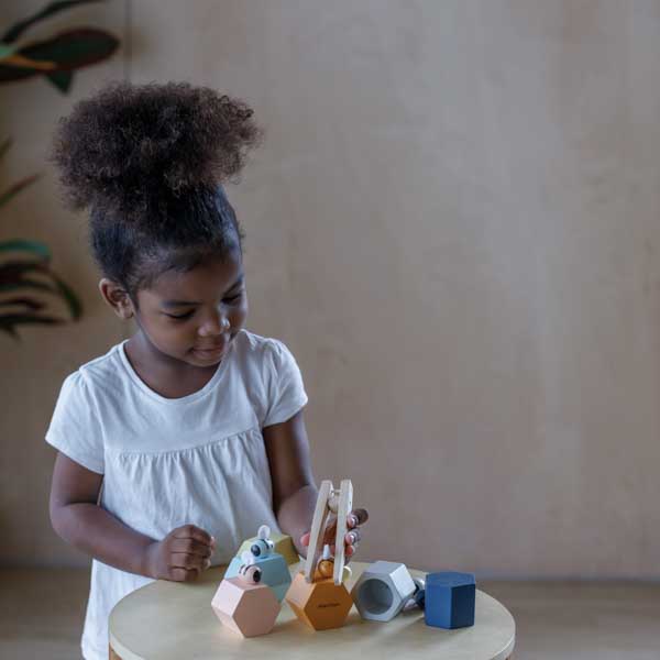 Plan Toys, Plaster miodu z pszczółkami - barwy sadu Plan Toys, Plaster miodu z pszczółkami - barwy sadu