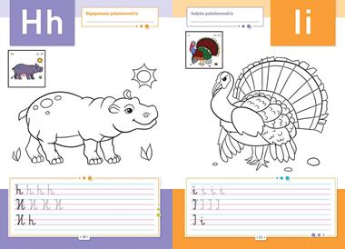 Pisanie literek ze zwierzętami, Daria Widermańska-Spala
