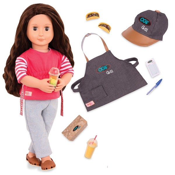 Our Generation, Lalka RAYNA 46cm – z akcesoriami do Food Trucka Our Generation, Lalka RAYNA 46cm – z akcesoriami do Food Trucka