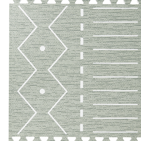 Mata piankowa puzzle duże Prettier Playmat zielona