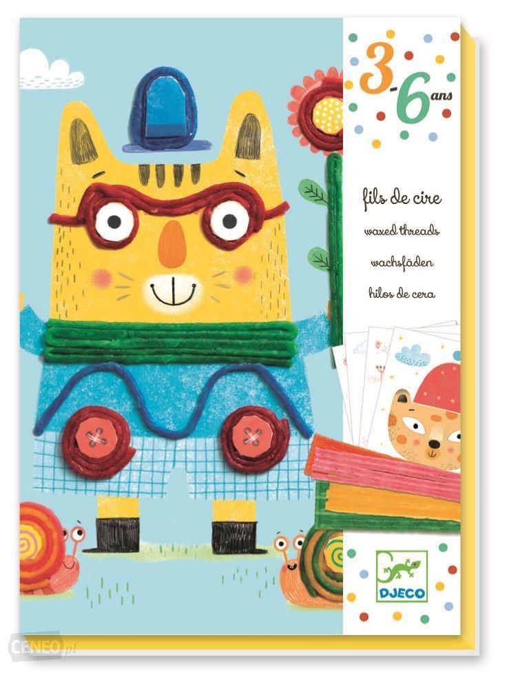 Djeco, Zestaw artystyczny Filomena i przyjaciel