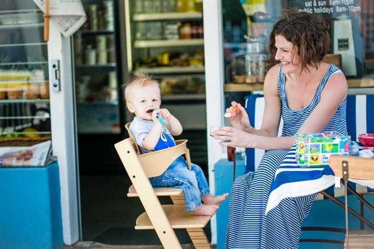 Spuni, Łyżeczki do karmienia Oops! Orange / Bouncing Blue