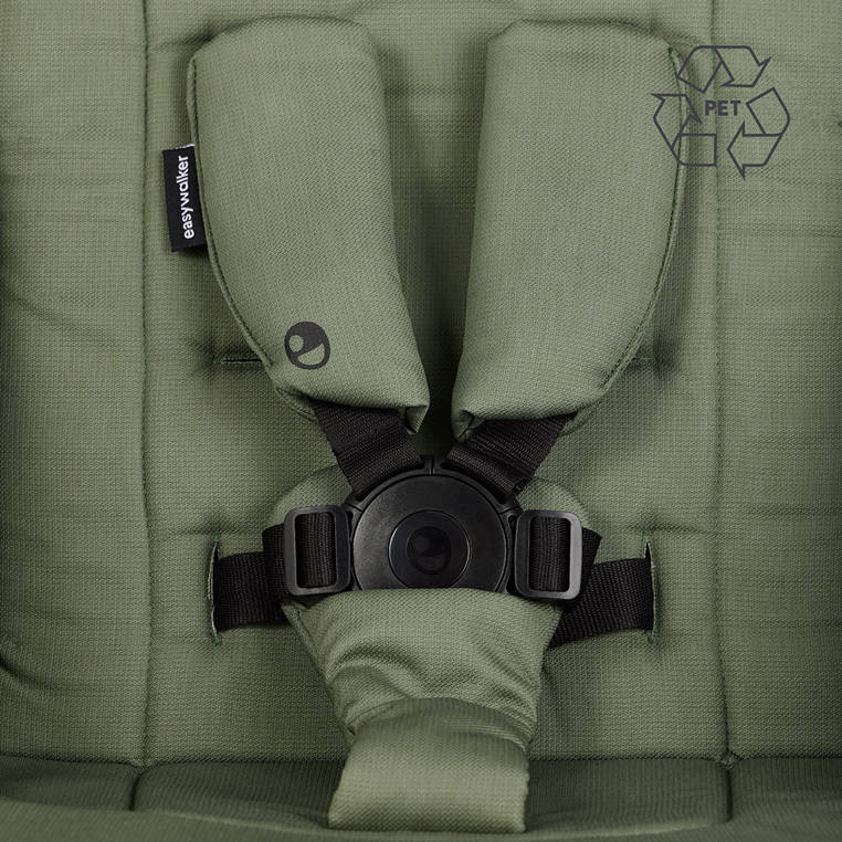 Easywalker, Miley² Kompaktowy wózek spacerowy z torbą transportową Sage Green Easywalker, Miley² Kompaktowy wózek spacerowy z torbą transportową Sage Green