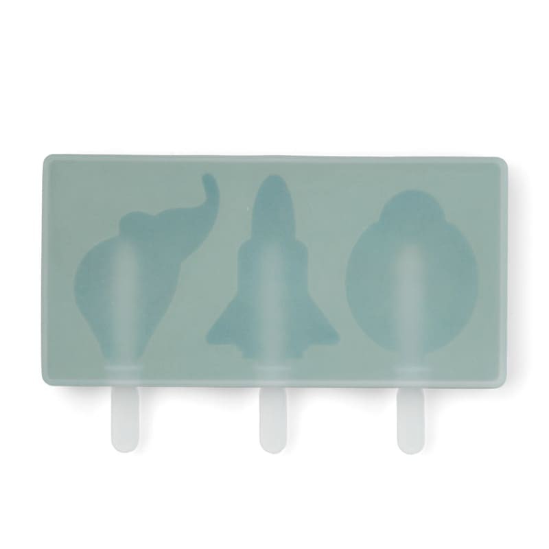 Nuuroo, silikonowe formy na lody Elin Ice Pop Dusty Green Nuuroo, silikonowe formy na lody Elin Ice Pop Dusty Green