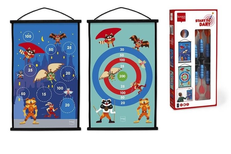 Scratch, Start To Dart - rzutki Superbohater