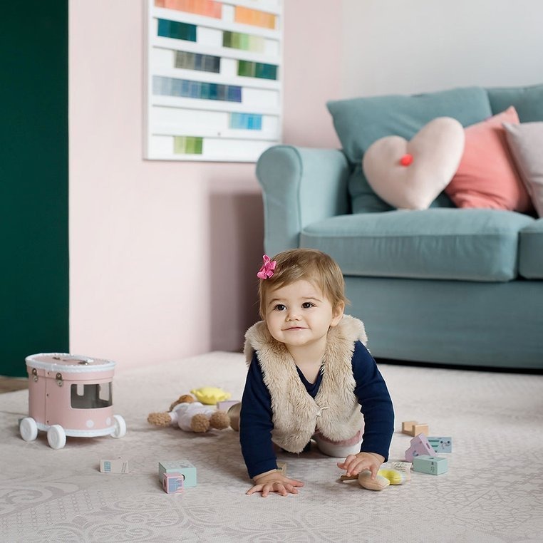 Toddlekind, Mata do zabawy piankowa podłogowa - Prettier Playmat Persian Sand Beige Toddlekind, Mata do zabawy piankowa podłogowa - Prettier Playmat Persian Sand Beige