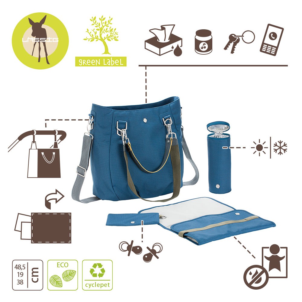 Lassig, Green Label Torba z Akcesoriami Mix 'n Match Ocean