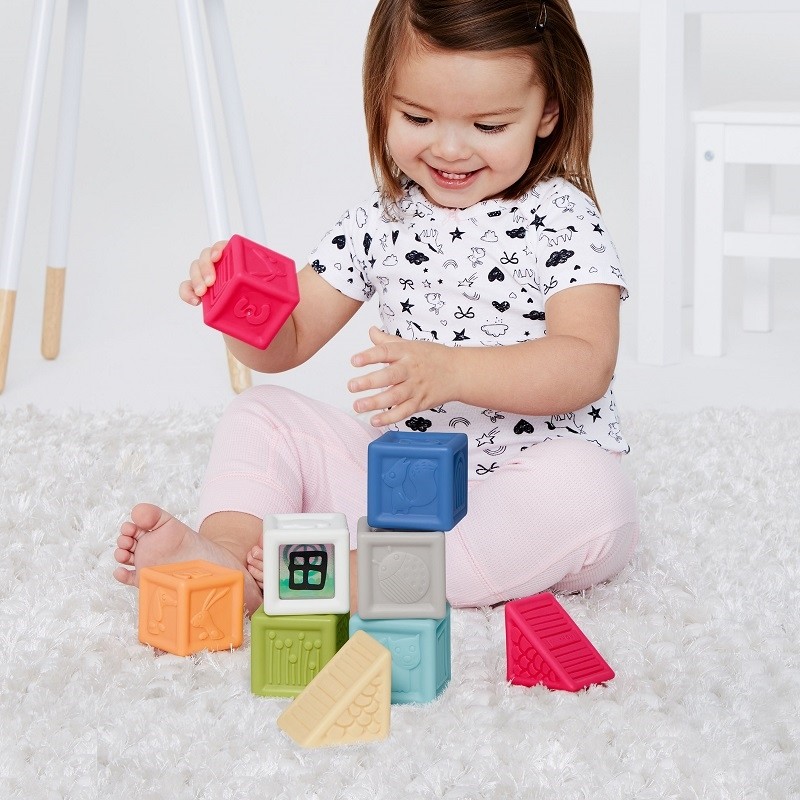 Skip Hop, gumowe klocki Wesołe Podwórko