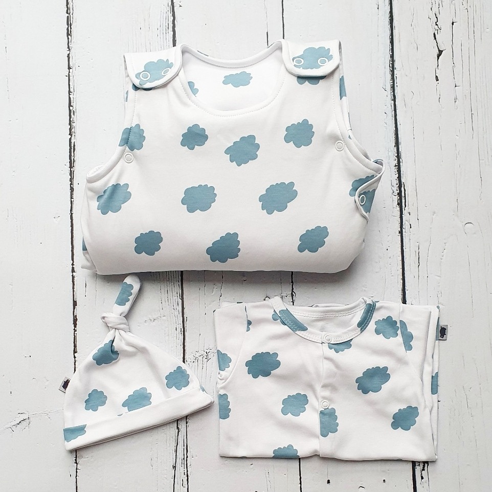 Pink no more, śpiworek do spania CLOUDS