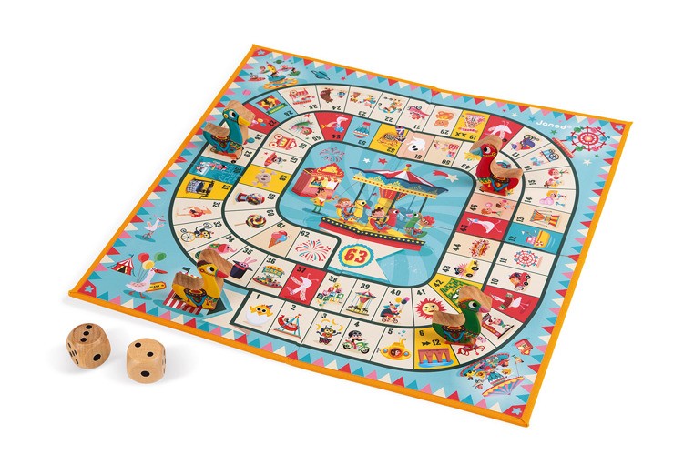 Janod, Gra wyścig Gąski na karuzeli Carrousel